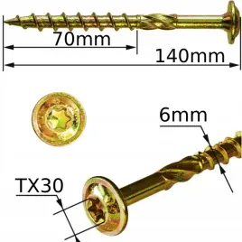 wkrety-ciesielskie-do-drewna-talerzowe-torx-6x140-100-sztuk