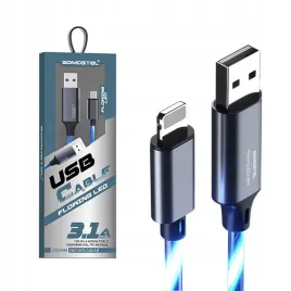 kabel-usb-iphone-3-1a-somostel-led-blue-3100mah-quick-charger-qc-1-2m-power