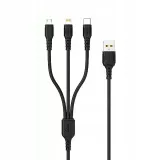 kabel-usb-3w1-denmen-2-4a-czarny-1m-d05e-typ-c-micro-iphone-stan-nowy
