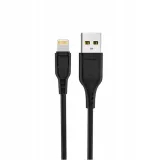 kabel-usb-iphone-denmen-czarny-2-4a-1m-d01l-stan-nowy