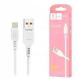 kabel-usb-iphone-denmen-bialy-1m-d01l-20w-2-4a