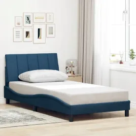 vidaxl-rama-lozka-bez-materaca-niebieska-100x200-cm-tkanina