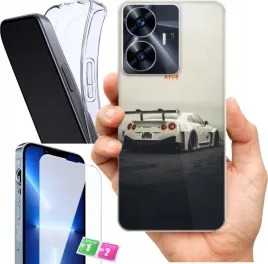 etui-na-realme-c55-wzory-auta-szklo