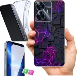 etui-na-realme-c55-wzory-gry-games-szklo