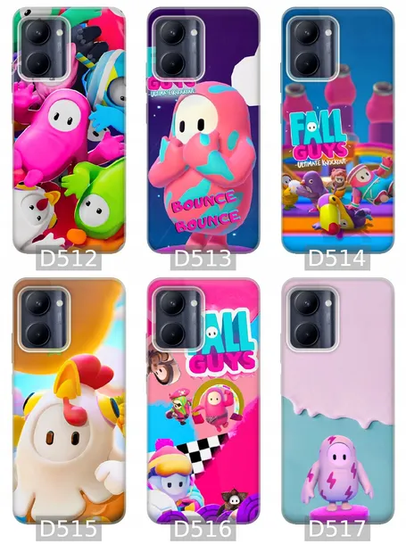 etui-na-realme-c33-wzory-fall-guys-material-tworzywo-sztuczne