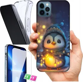etui-na-apple-iphone-12-pro-max-wzory-zimowe-zwierzeta-szklo