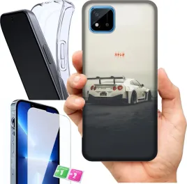 etui-na-realme-c20-wzory-auta-szklo