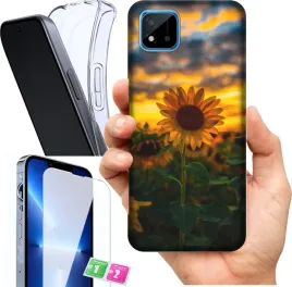 etui-na-realme-c20-wzory-kwiaty-rosliny-szklo