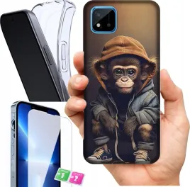 etui-na-realme-c20-wzory-zwierzeta-szklo