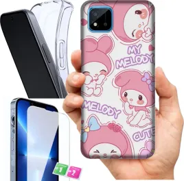 etui-na-realme-c20-wzory-my-melody-szklo