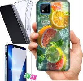 etui-na-realme-c20-wzory-owoce-szklo