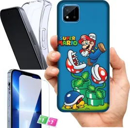 etui-na-realme-c20-wzory-mario-szklo