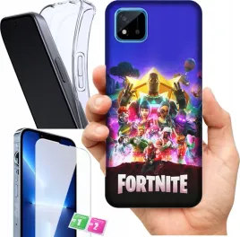 etui-na-realme-c20-wzory-fortnite-szklo