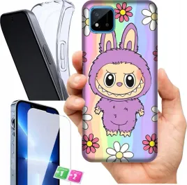 etui-na-realme-c20-wzory-labubu-szklo