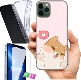 etui-na-apple-iphone-11-pro-wzory-urocze-misie-szklo