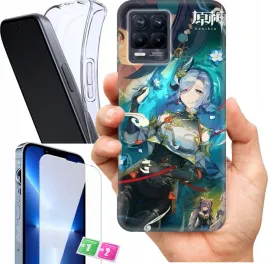 etui-na-realme-8-pro-wzory-genshin-impact-szklo