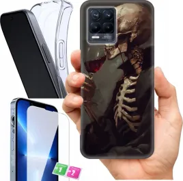 etui-na-realme-8-pro-wzory-death-smierc-szklo