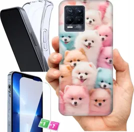 etui-na-realme-8-pro-wzory-psy-szklo