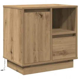 vidaxl-szafka-nocna-z-led-dab-rzemieslniczy-50x345x50-cm