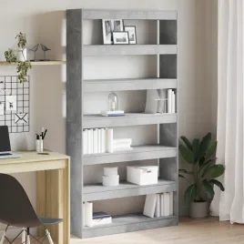 regal-vidaxl-szary-material-drewnopochodny-100-x-30-x-198-cm-regal
