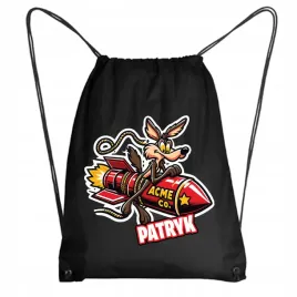 worek-szkolny-na-buty-workoplecak-wf-do-przedszkola-kojot-krolik-bugs-baks