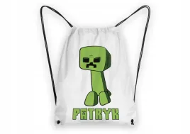 worek-szkolny-na-buty-workoplecak-wf-do-przedszkola-minecraft-creeper