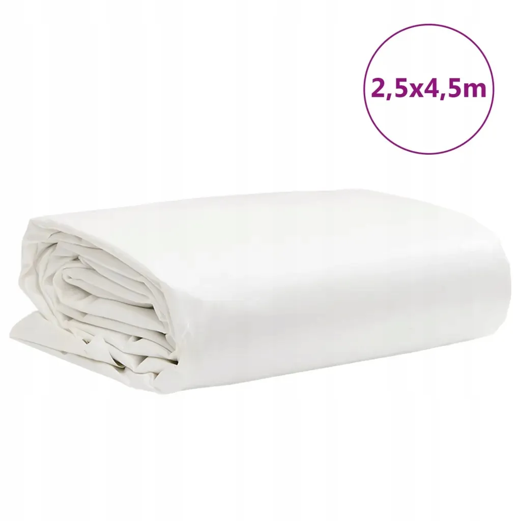plandeka-biala-25x45-m-650-g-m-stan-nowy