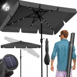 parasol-kesser-czarny-205-x-240-cmkesser-parasol-led-antracyt
