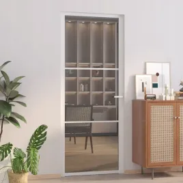 vidaxl-drzwi-wewnetrzne-83x2015-cm-biale-szklo-esg-i-aluminium