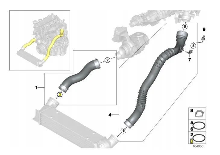 uszczelka-intercoolera-bmw-oe-typ-silnika-benzyna-diesel