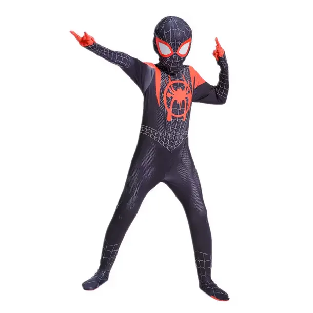 STRÓJ PRZEBRANIE SPIDERMAN MILES MORALES 120/130 z metki L (130)