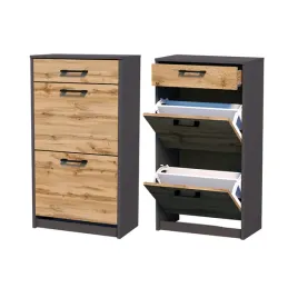 szafka-na-buty-organizer-na-obuwie-2-klapy-szuflada-k034-grafit-wotan