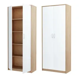 regal-z-drzwiami-180x74-cm-szafka-polka-na-ksiazki-segregatory-sonoma-bialy