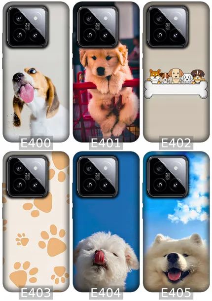 etui-na-xiaomi-14-wzory-psy-kolor-wielokolorowy