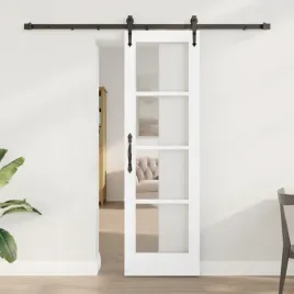 vidaxl-drzwi-przesuwne-z-zestawem-akcesoriow-biale-61x198-5-cm-lity-dab-sos