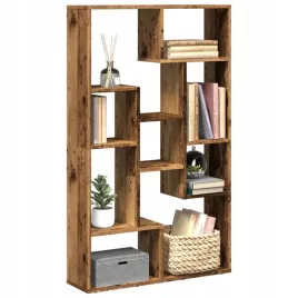 vidaxl-regal-na-ksiazki-stare-drewno-72x20x120-cm