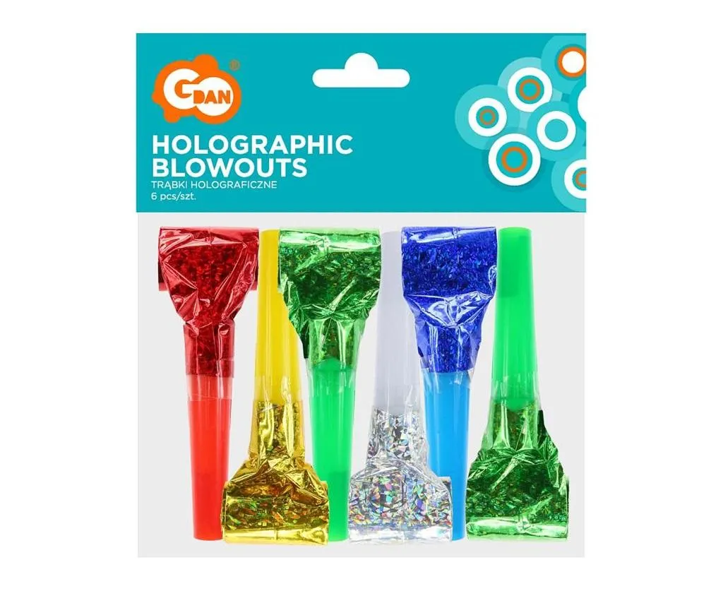 trabki-holograficzne-6szt
