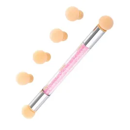 dwustronny-pedzel-gabka-do-ombre-i-nail-art-z-cyrkoniami-rozowy