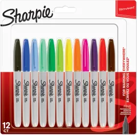 zestaw-markerow-sharpie-fine-12-kolorow