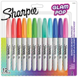 zestaw-markerow-permanentnych-sharpie-fine-glam-pop-12-kol