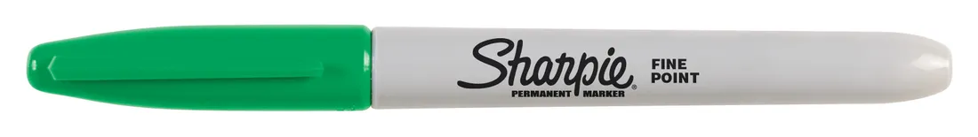 marker-sharpie-fine-zielony