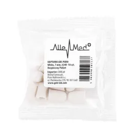 kapturki-do-pedicure-7-mm-gradacja-240-10-szt-abs-podo-allemed-bialy-white