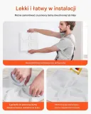 panele-scienne-3d-biale-kwiaty-2-97-m-grubosc-2-5-mm