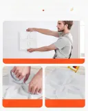 panele-scienne-3d-biale-kwiaty-2-97-m-stan-nowy-grubosc-2-5-mm