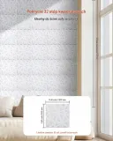 panele-scienne-3d-biale-diamenty-2-97-m-dlugosc-30-cm