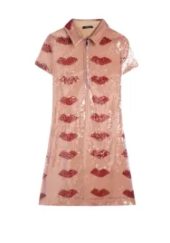 parfois-printed-dress-with-sequins-xs-s
