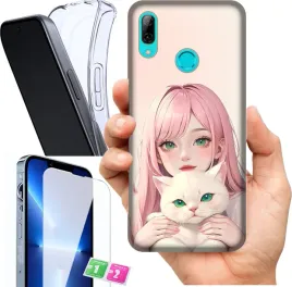 etui-na-huawei-p-smart-2019-wzory-anime-girl-szklo