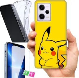 etui-na-xiaomi-redmi-note-12-pro-4g-wzory-pikachu-szklo