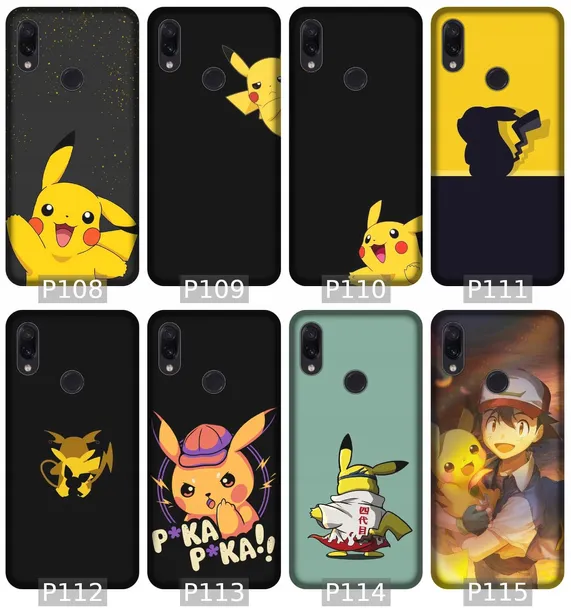 etui-na-xiaomi-redmi-note-7-wzory-pikachu-typ-plecki
