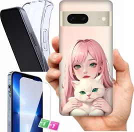 etui-na-google-pixel-7-wzory-anime-girl-szklo